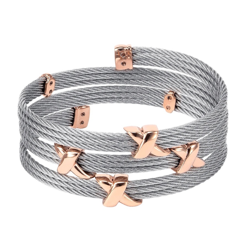 🔆 CHARRIOL twist bangle (triple)